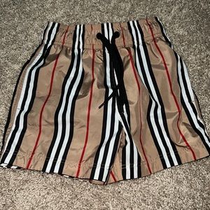 Burberry kids swim shorts